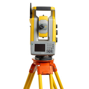 Hired Trimble total station
